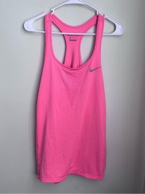Nike peach zonal cooling running Racerback Athletic Tank Top size L